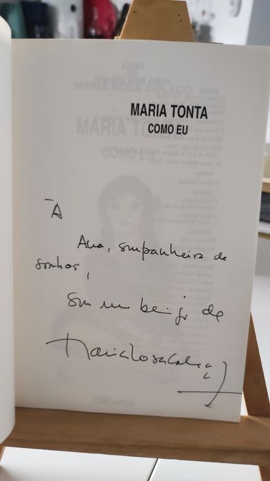 Maria Tonta Como Eu - Maria Rosa Colaço (com dedicatória)