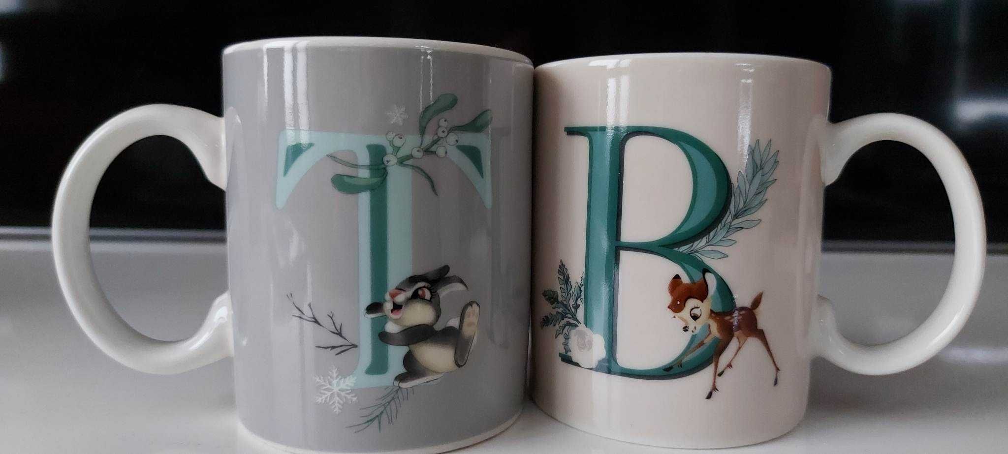 KUBKI - 2 ORYGINALNE Bambi Disney - super prezent, ładnie zapakowany