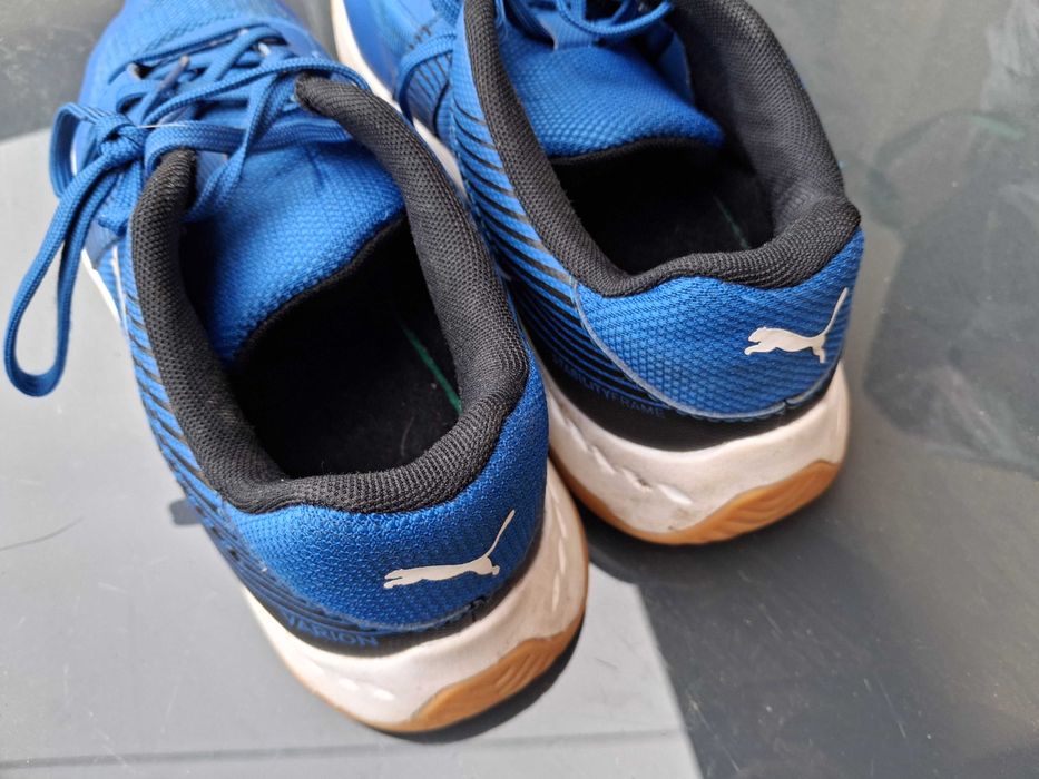 Buty Puma halowe EUR 37 Varion Junior 23 cm niebieskie dla dziecka