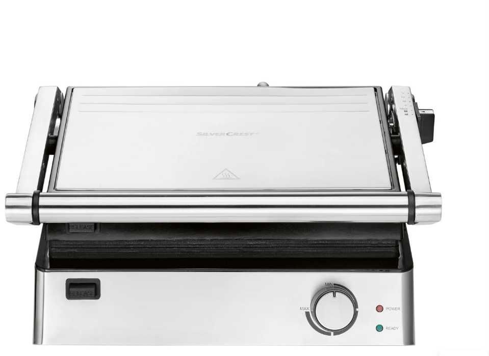 Grill elektryczny rozkładany kontaktowy SILVERCREST 2000W