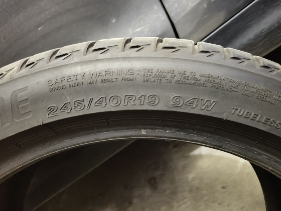 Opony letnie Bridgestone turanza t005 245/40 R19 94W 2szt