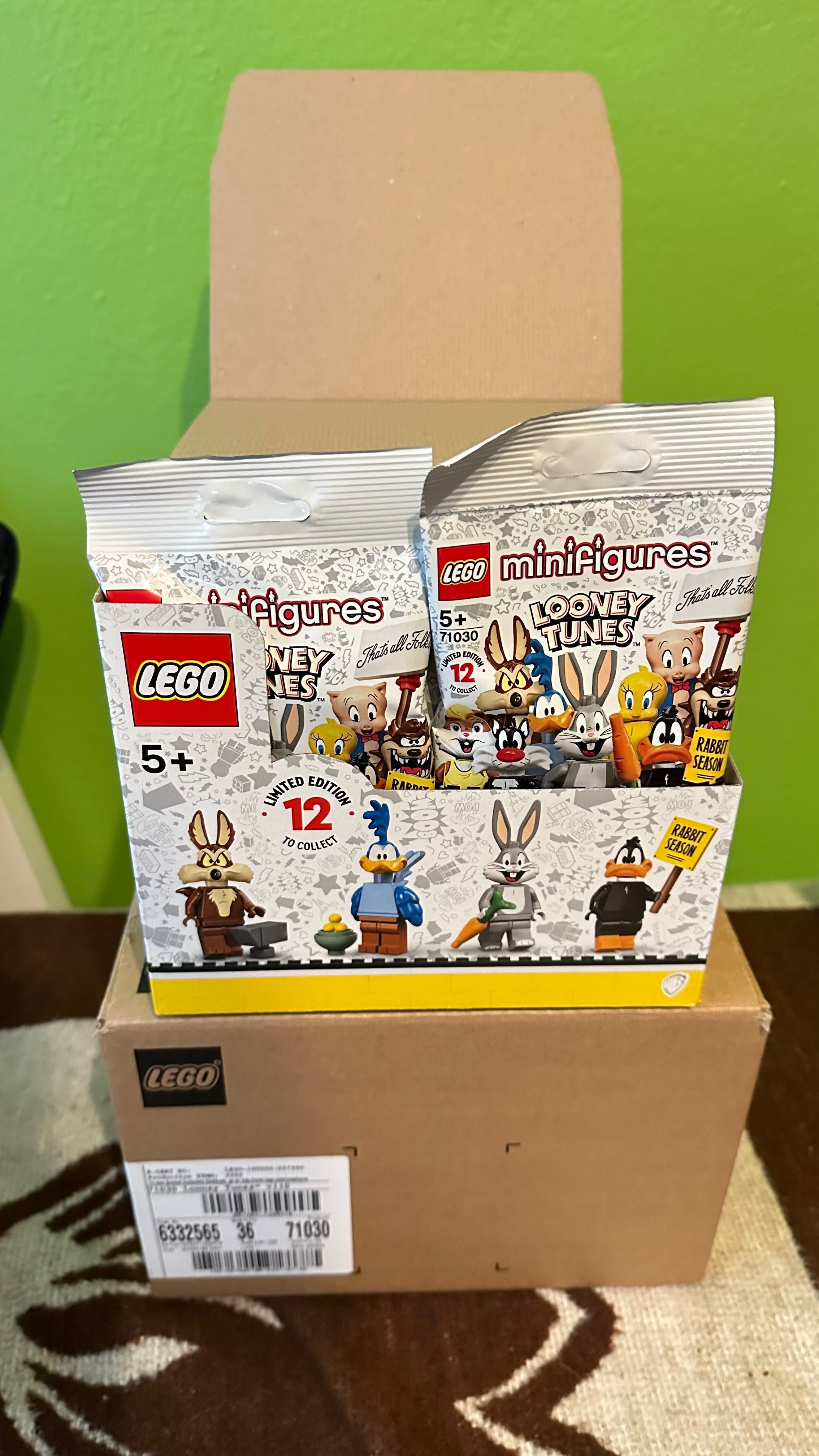 Lego Minifigures 71030 Looney Tunes seria 1 Karton BOX 36 saszetek