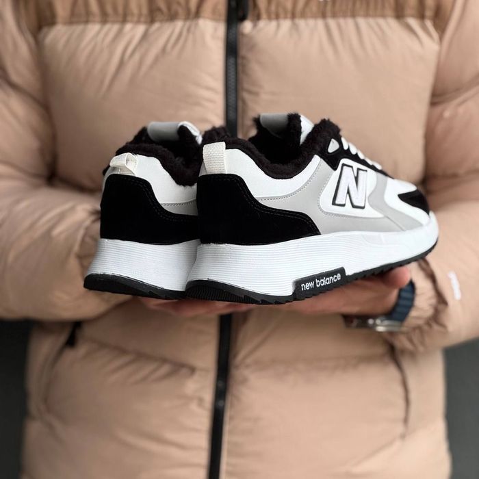 Чоловічі зимові кросівки New Balance хутро