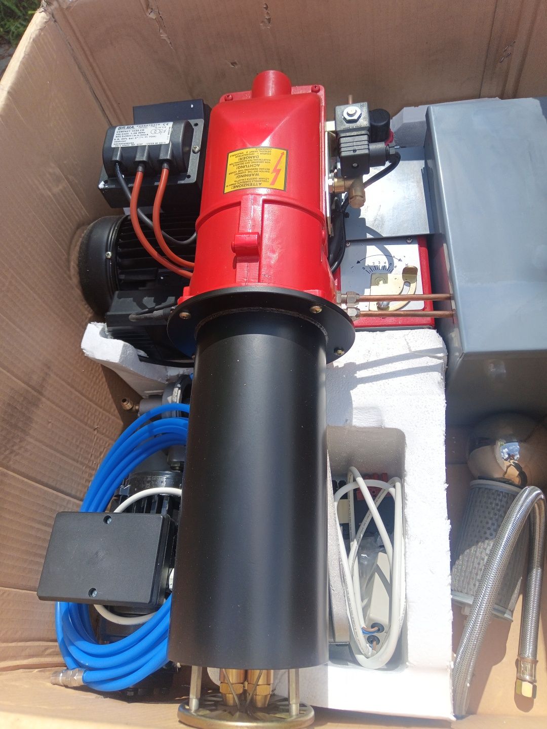 Palnik multiolejowy do suszarni  ,kukurydzy 100 kw 200 kw  duży i  mał