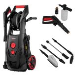 Мийка високого тиску 2500 Вт, 130-195 бар. STORM INTERTOOL WT-1509.