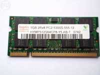 Memoria 1GB 2Rx8 PC2 - 5300S - 555 - 12