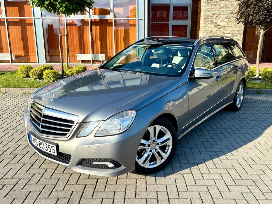 Mercedes-Benz Klasa E 2.2 CDI 170 km AT | Bezwypadkowy | Serwisowany | Bogate wyposażenie