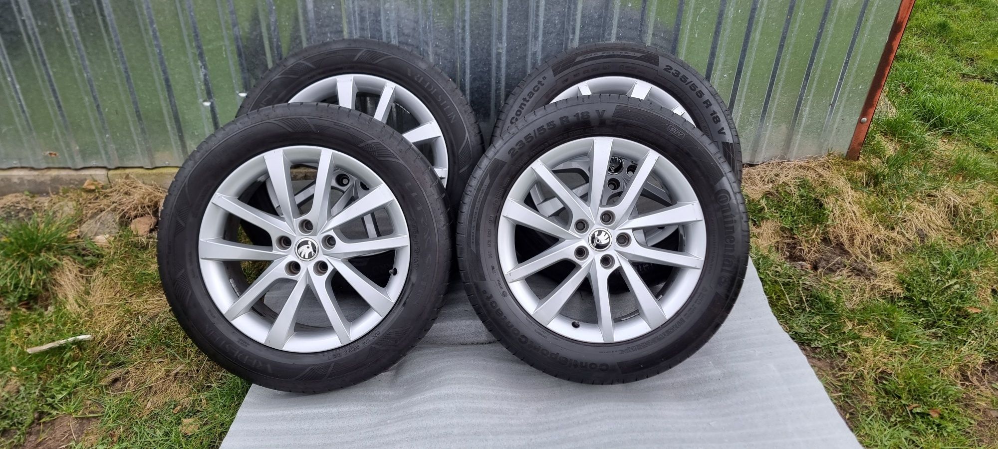 Oryginalne felgi 18" do Skody Kodiaq