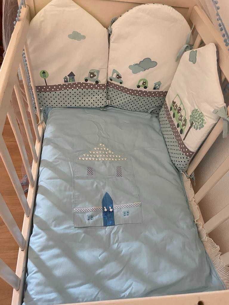 Mini Berço com colchão