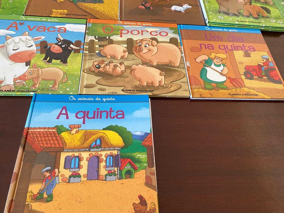 Colecção os animais da quinta, preço por livro, portes grátis