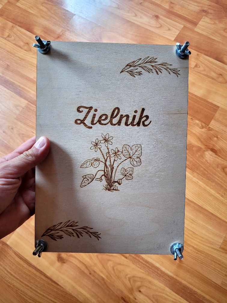 Zielnik praska sklejka
