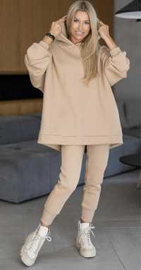 CLOTHSTORE Spodnie dresowe camel beż M