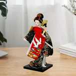 Japońska Lalka Kimono Gejszy 9-calowa, Ludowa Etniczna Figura