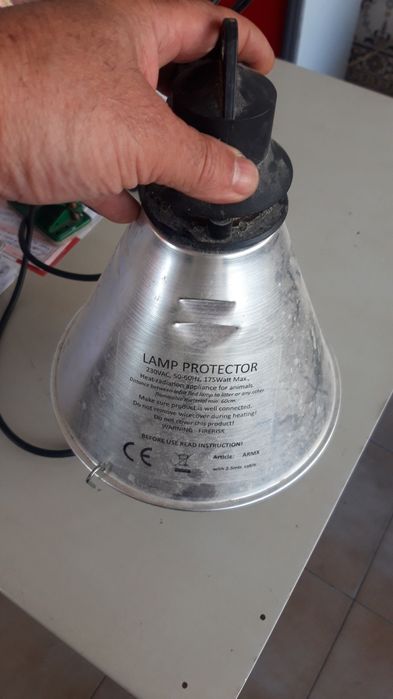 lampada de aquecimento