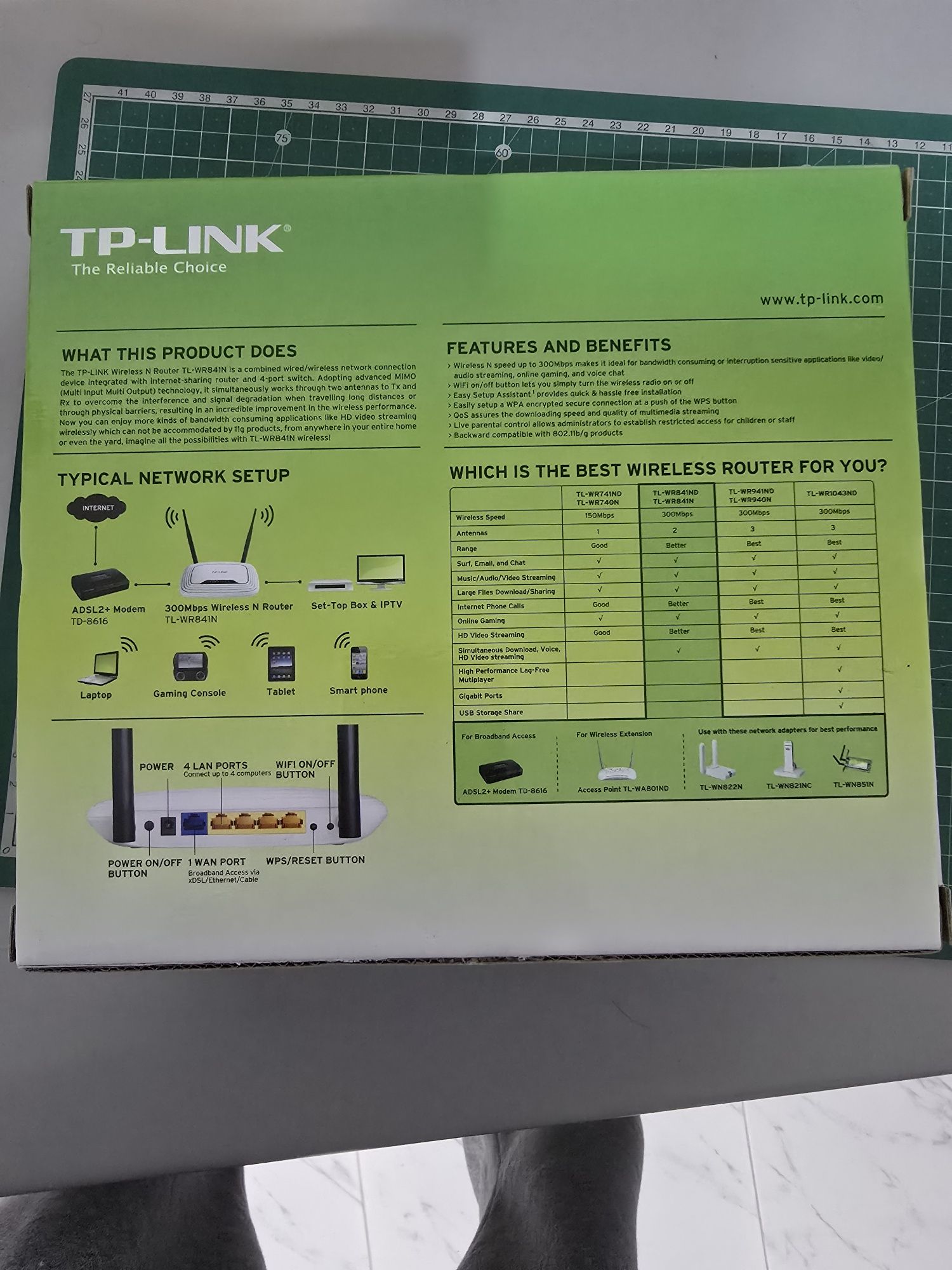 Router tp-link 300mbs