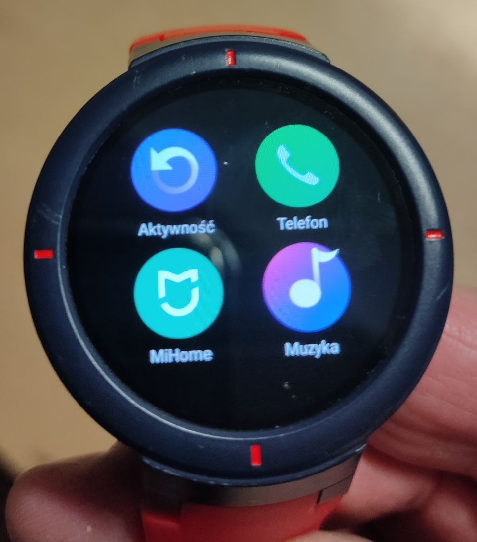 Amazfit Verge A1811 menu po polsku