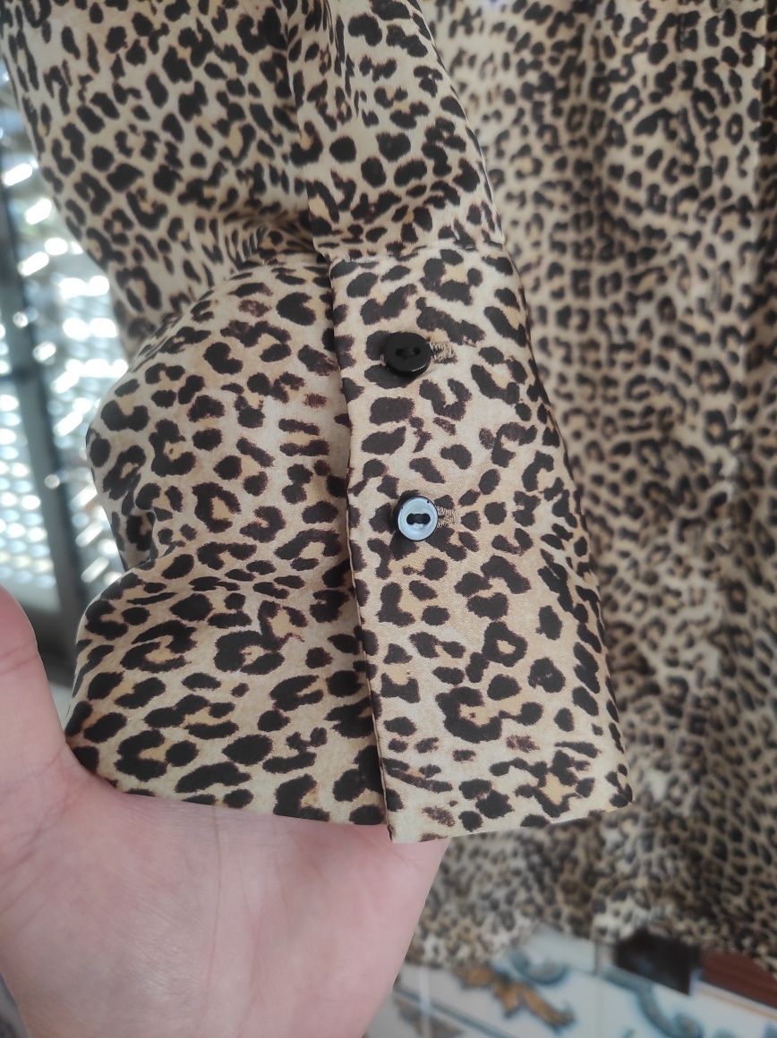 Camisa Zara Tigresa tamanho L
