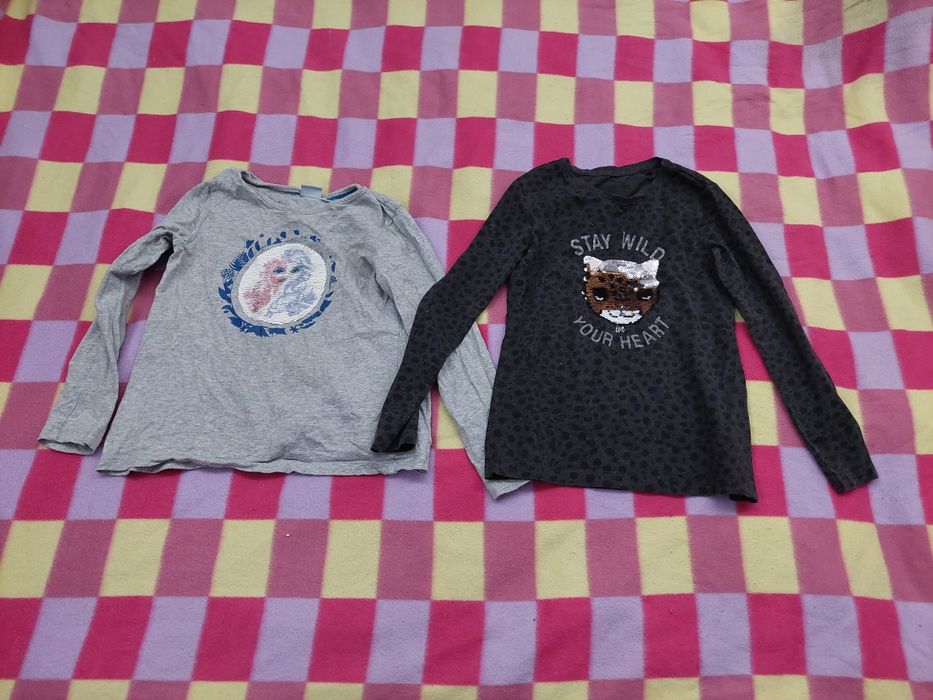 Bluzy koszulki z długim rękawem 122