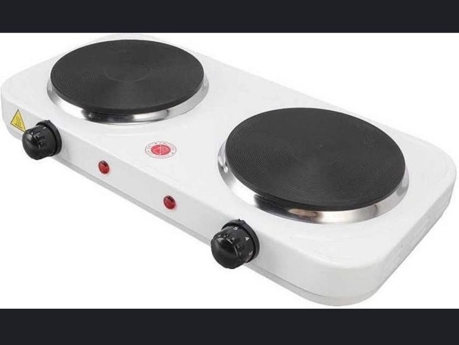 Kuchenka elektryczna dwupalnikowa na prąd 2x1000W 230V