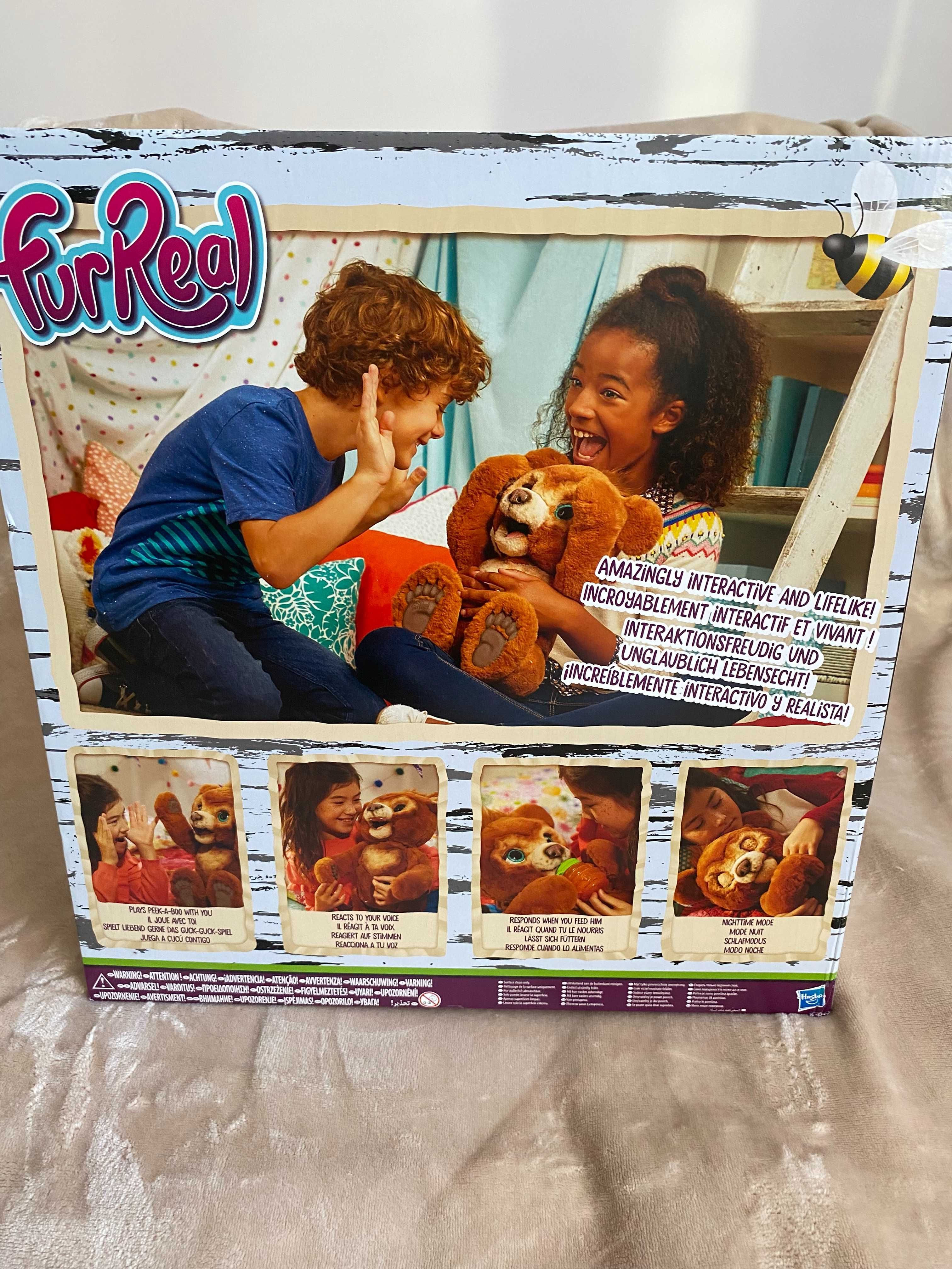 Hasbro Furreal Friends Niedźwiadek Cubby interaktywna zabawka