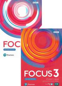 Комплект Focus 3, підручник з англійської мови та робочий зошит.