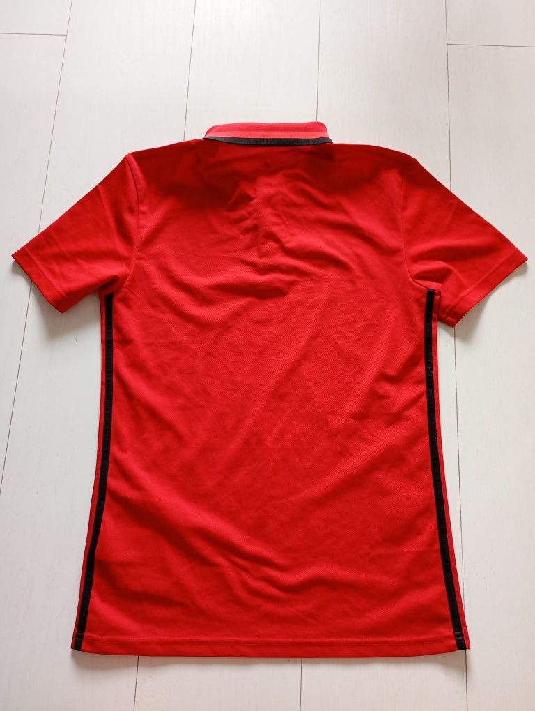 Bluzka, koszulka z krótkim rękawem polo Adidas roz. S