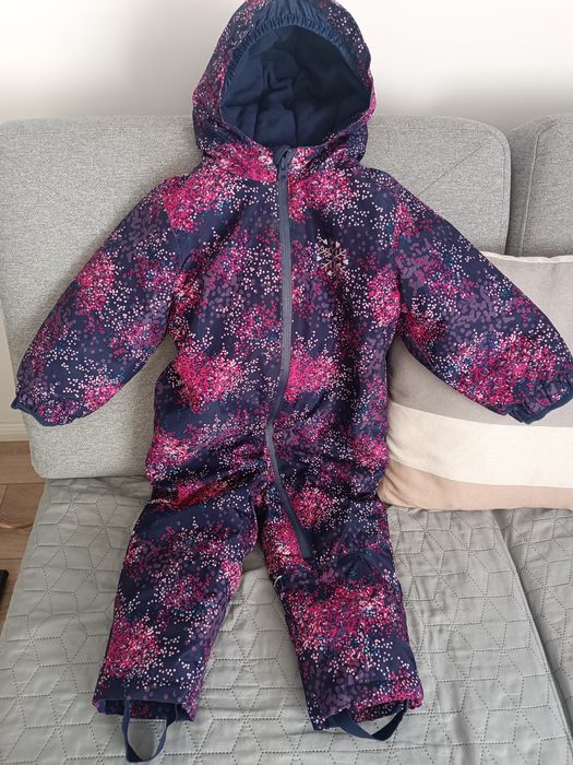 Kombinezon zimowy dla dziewczynki rozmiar 92