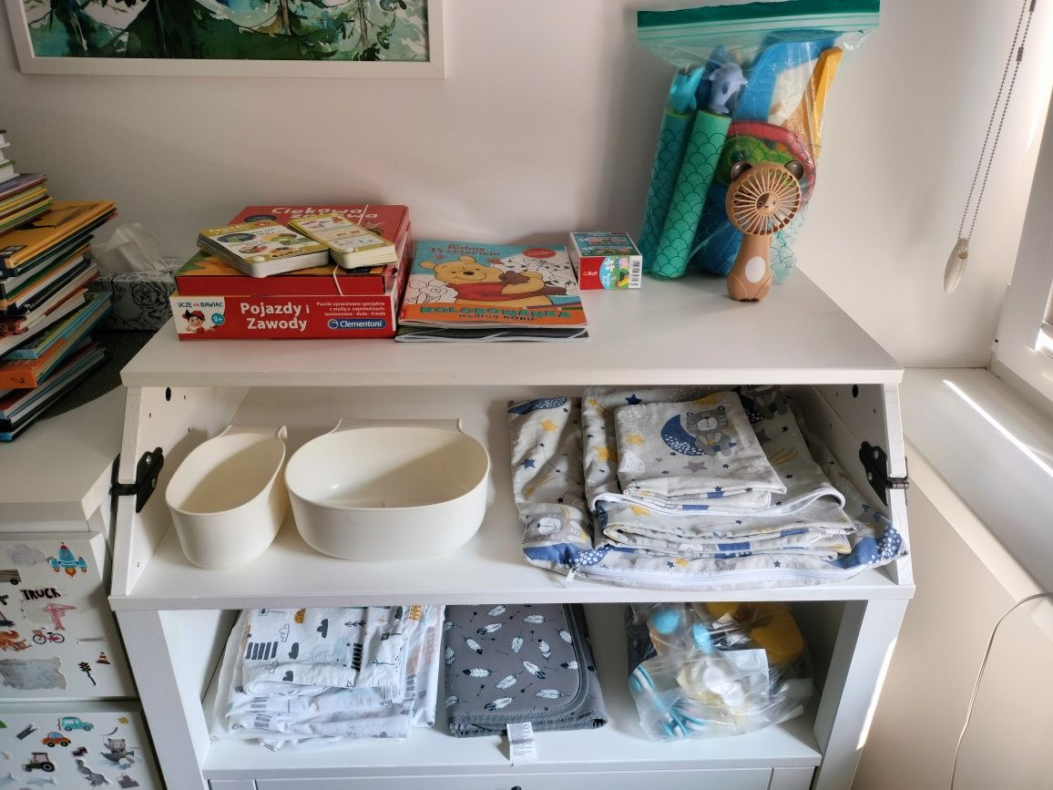 Komoda z przewijakiem Ikea Sundvik + gratisy