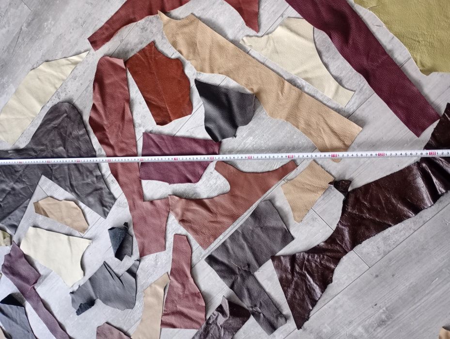 Skóra naturalna duże kawałki