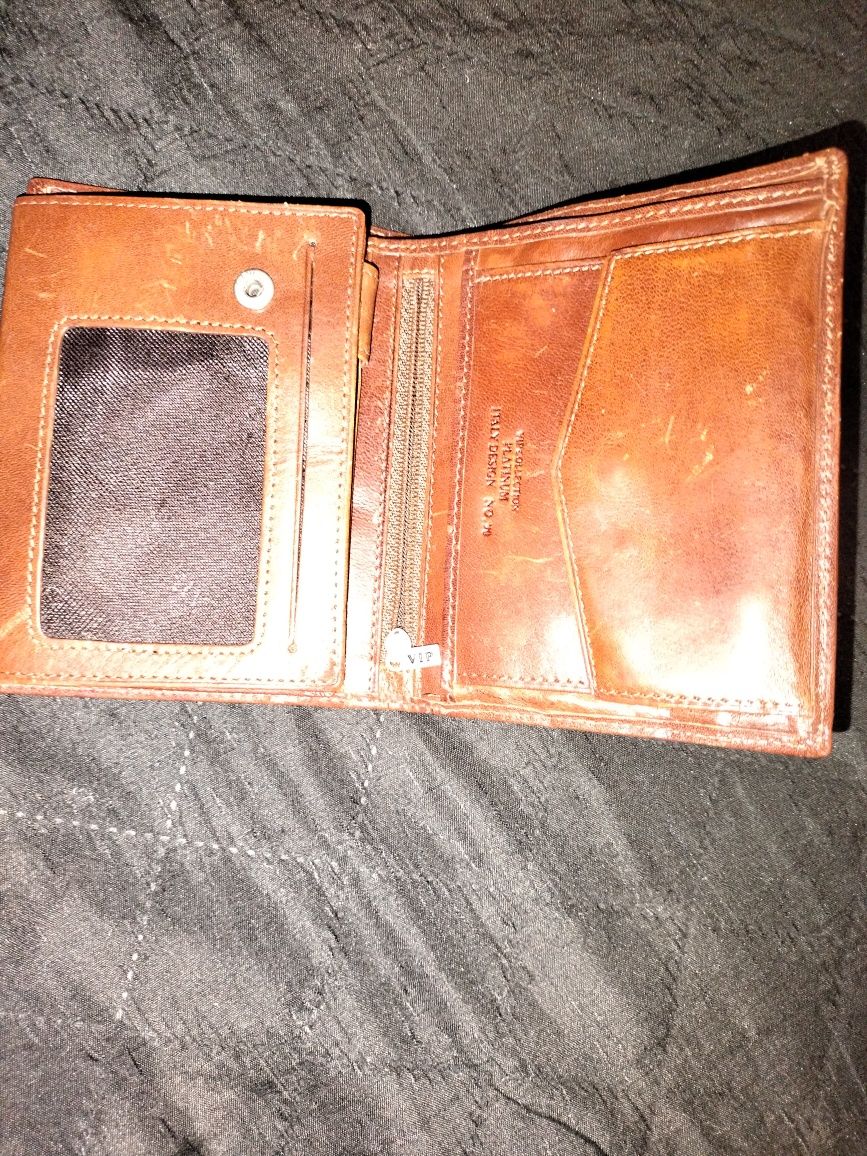 Portfel skórzany v VIP collection
