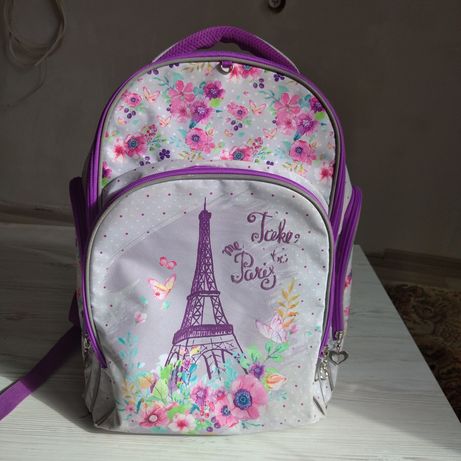 Рюкзак шкільний Kite школьный рюкзак Кайт рюкзак для девочки Париж