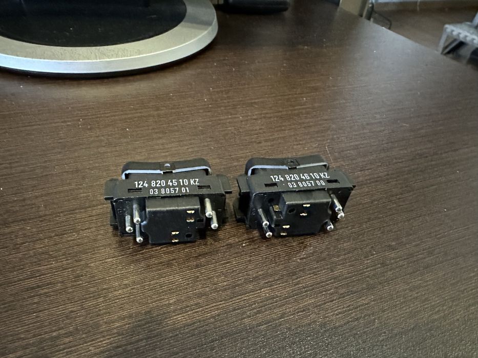 Botões dos vidros Mercedes W124/W201