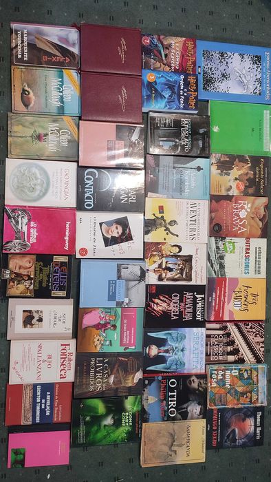Lote Livros Best Seller Literatura Autores Portugueses e Estrangeiros