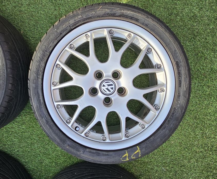 oryginalne felgi BBS VW GOLF GTI skręcane 16" kpl 7Jx16H2 ET43