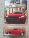 Matchbox Audi TT RS Coupe nowy long card