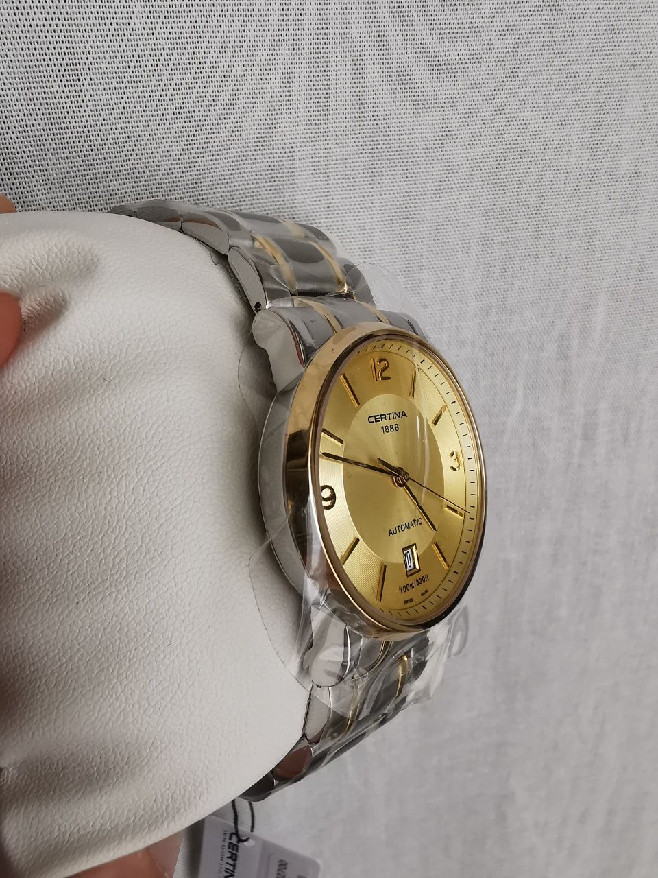 Zegarek Certina DC Caimano Automatic całkowicie nowy w foliach 38 mm