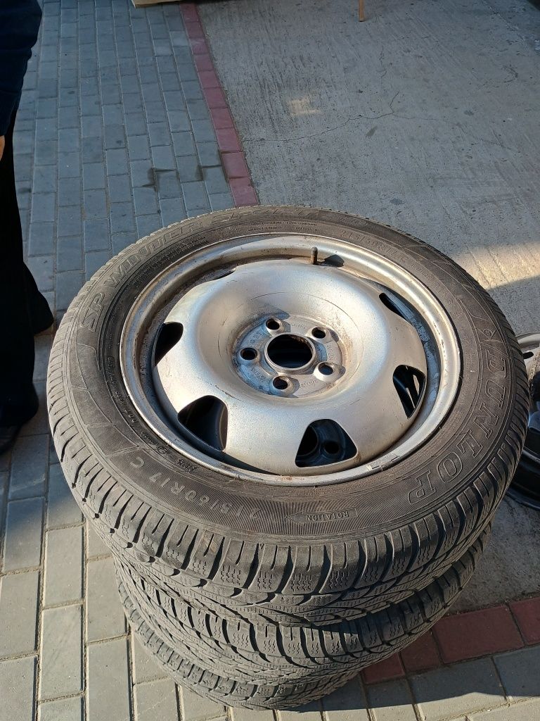 Opony z felgami VW T5