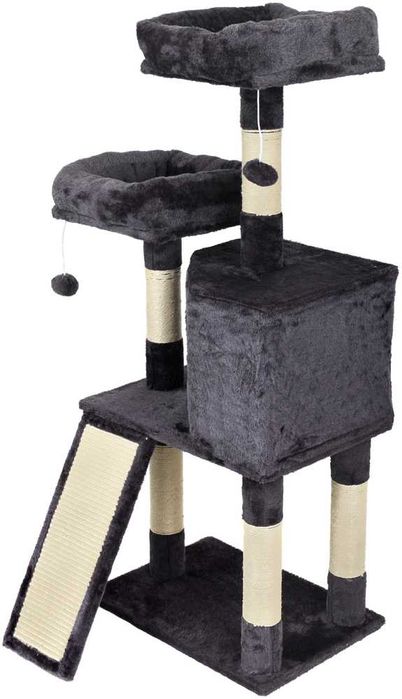 Drapak, legowisko dla kota z budką 5 poziomów drzewko legowisko