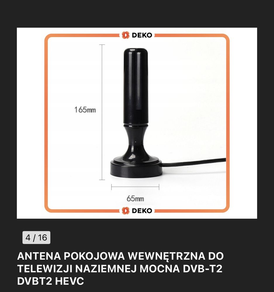 Dekoder i antena - naziemna telewizja