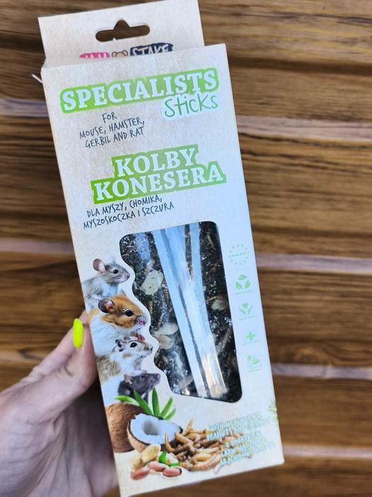 Kolba 2 sztuki dla szczura, myszy, chomika jakość premium,insekty