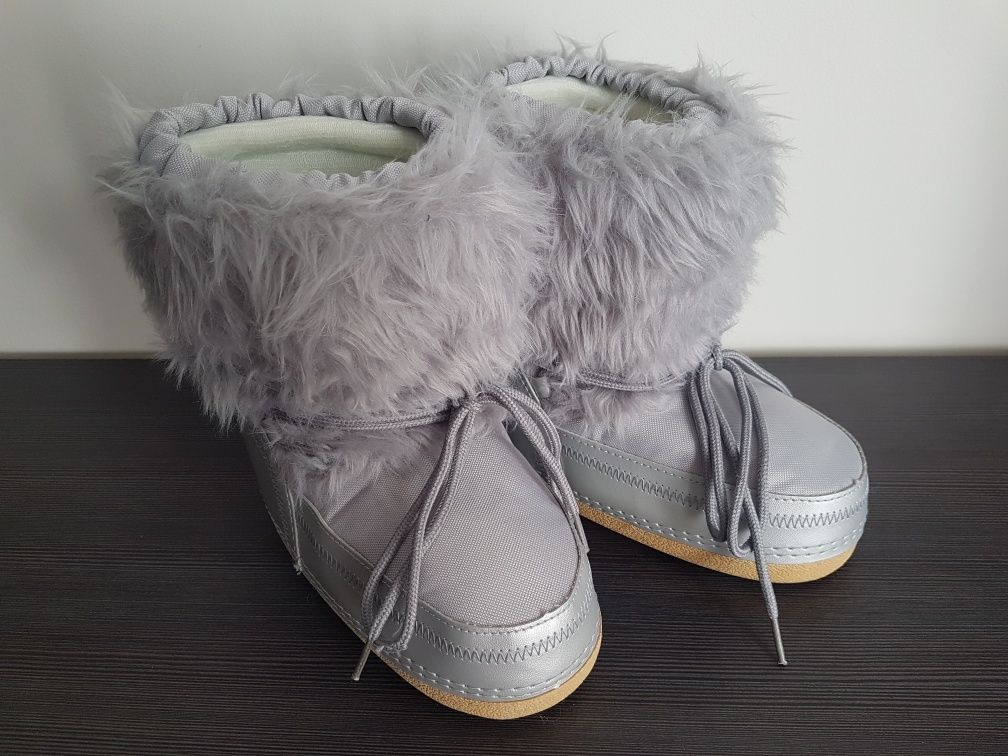 Buty dziecięce śniegowce kozaki SNOW FUN size 33