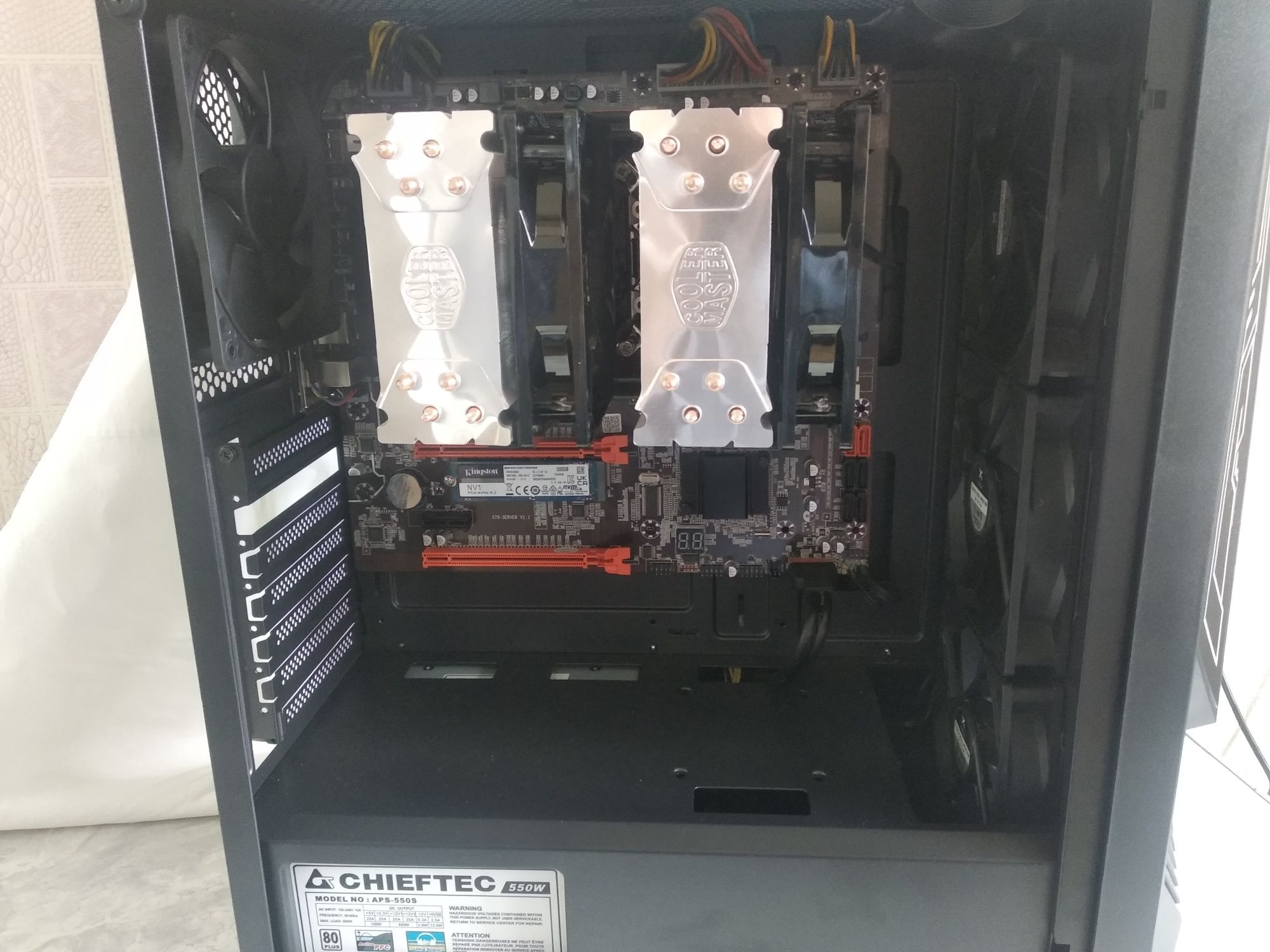 Плата для рендера, станции X79 Dual (LGA2011) Xeon