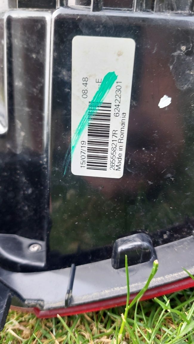 Lampy tył Dacia Duster 2