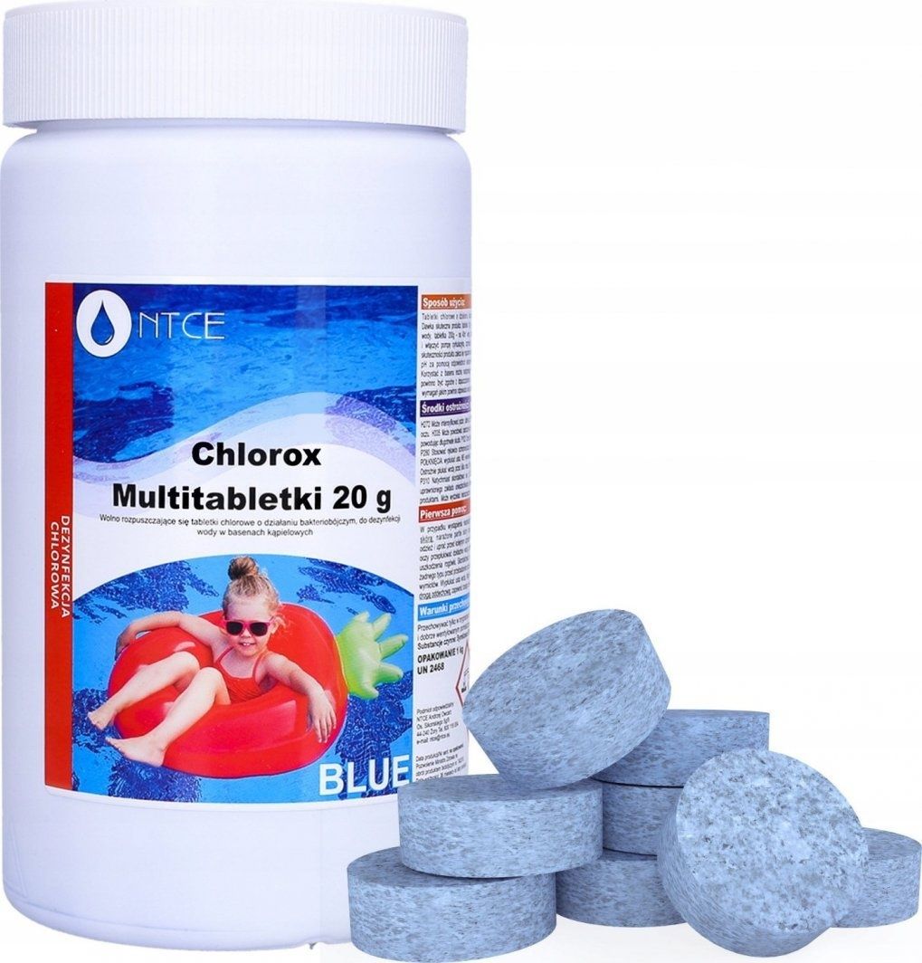Chlor do basenu 20 200 granulat chemia basenowa multi funkcjjne