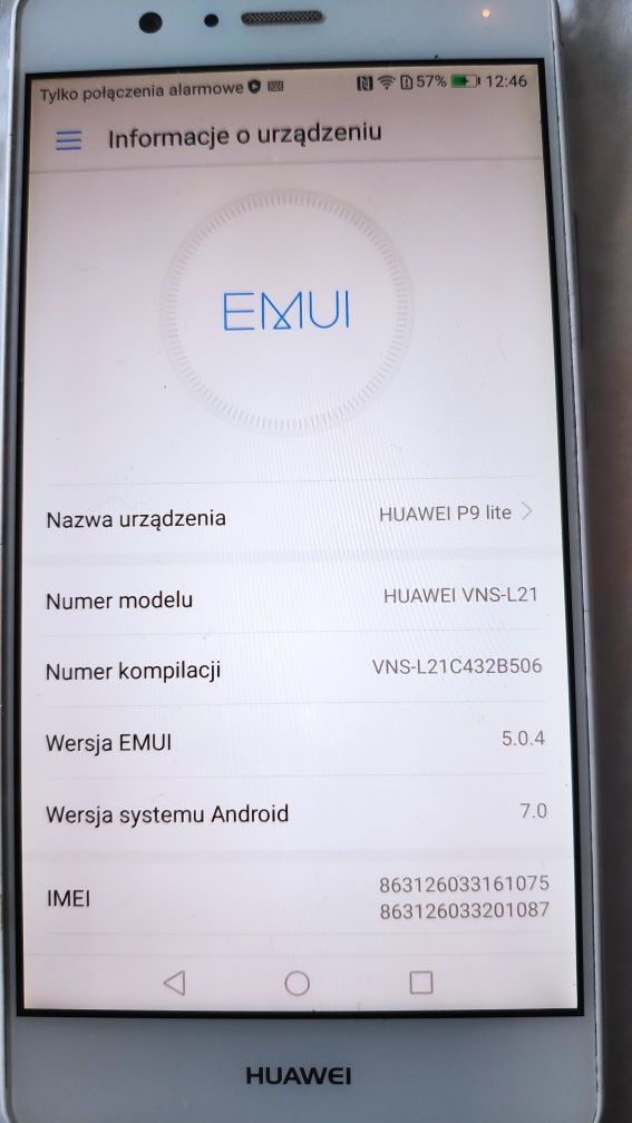 Huawei P9 lite telefon
