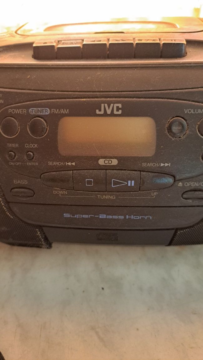 Магнітола JVC sistem RC-QS11 переносна