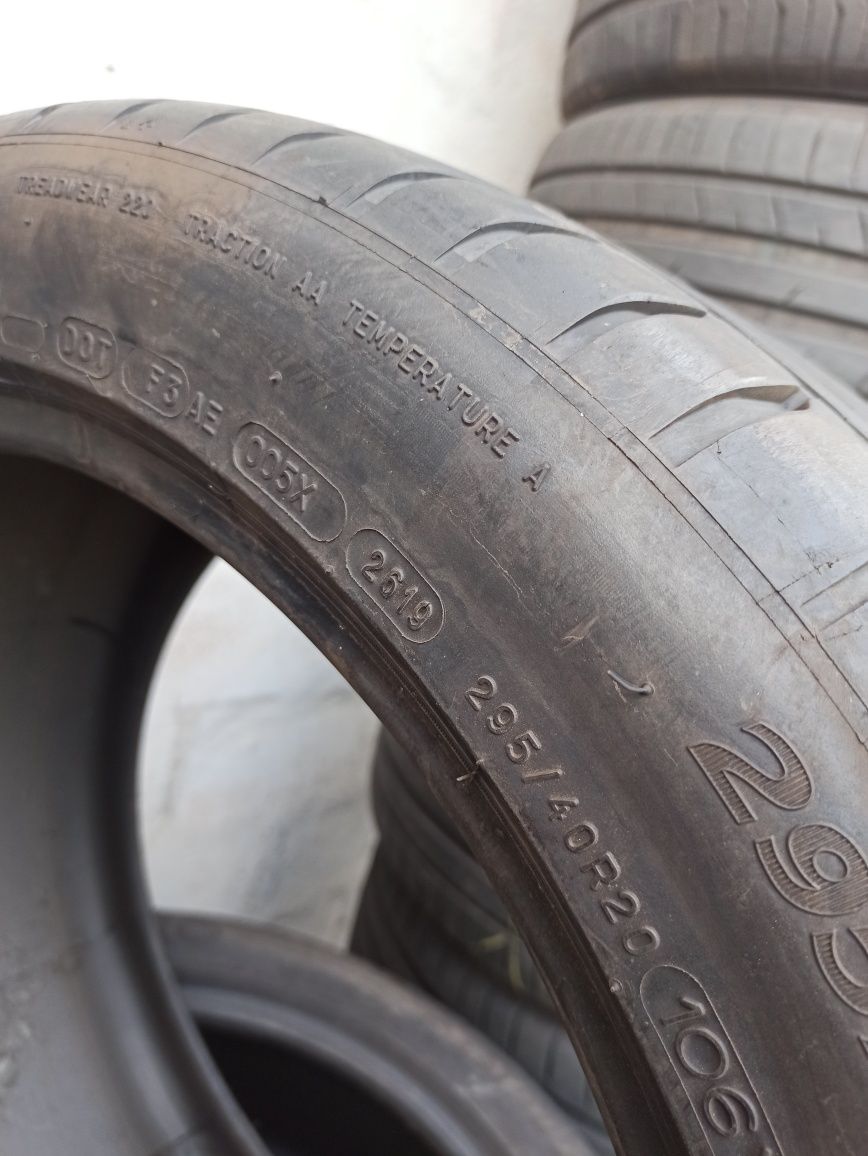 Разноширокие летние шины 295/40 R20 265/45 R20 Michelin Latitude Sport