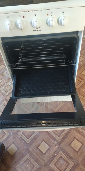 Електроплита Hansa, склокераміка