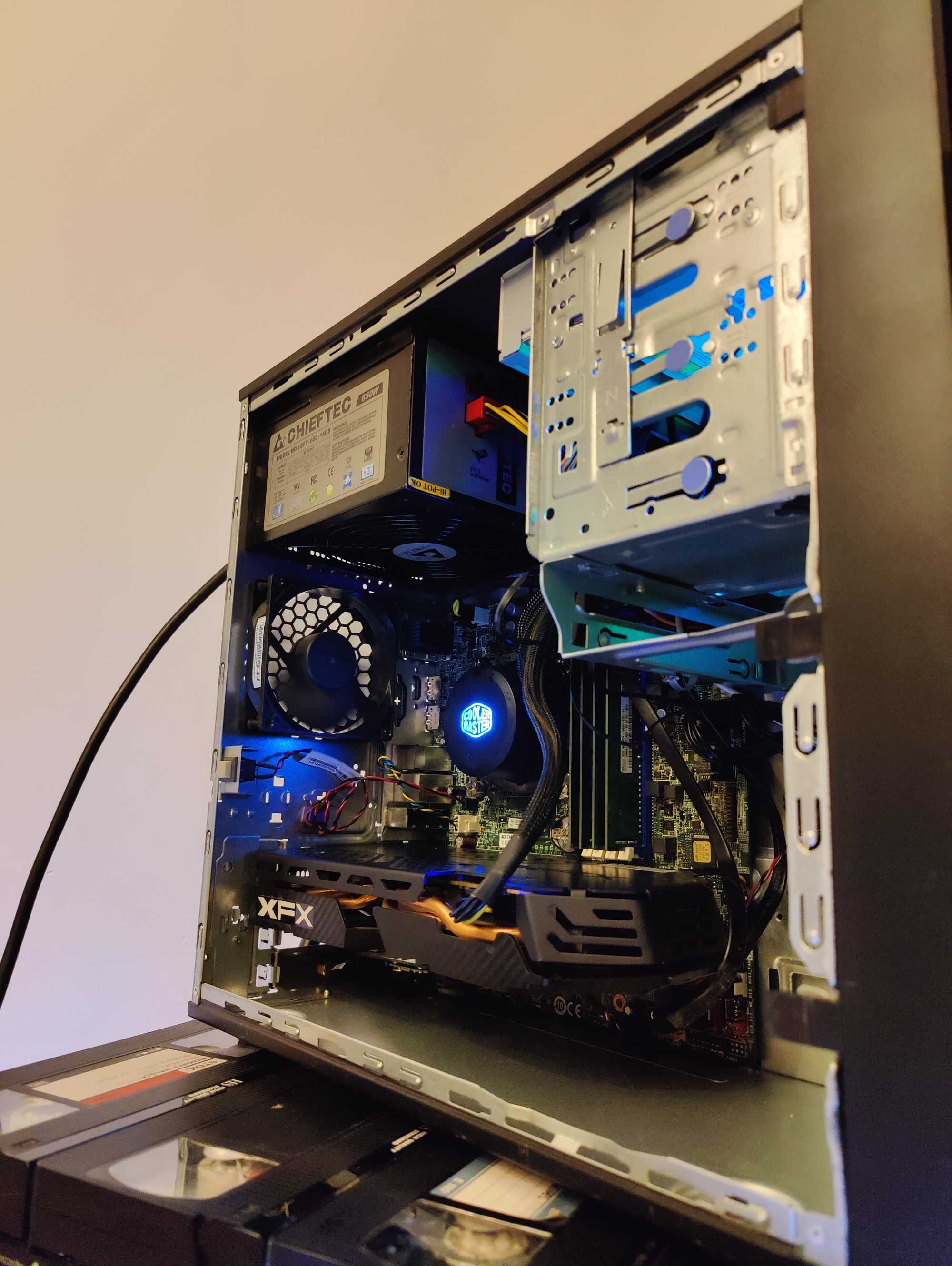 komputer gamingowy i7 6gen WODNE xfx580 8gb 32gb RAM DDR4 lenovo p310