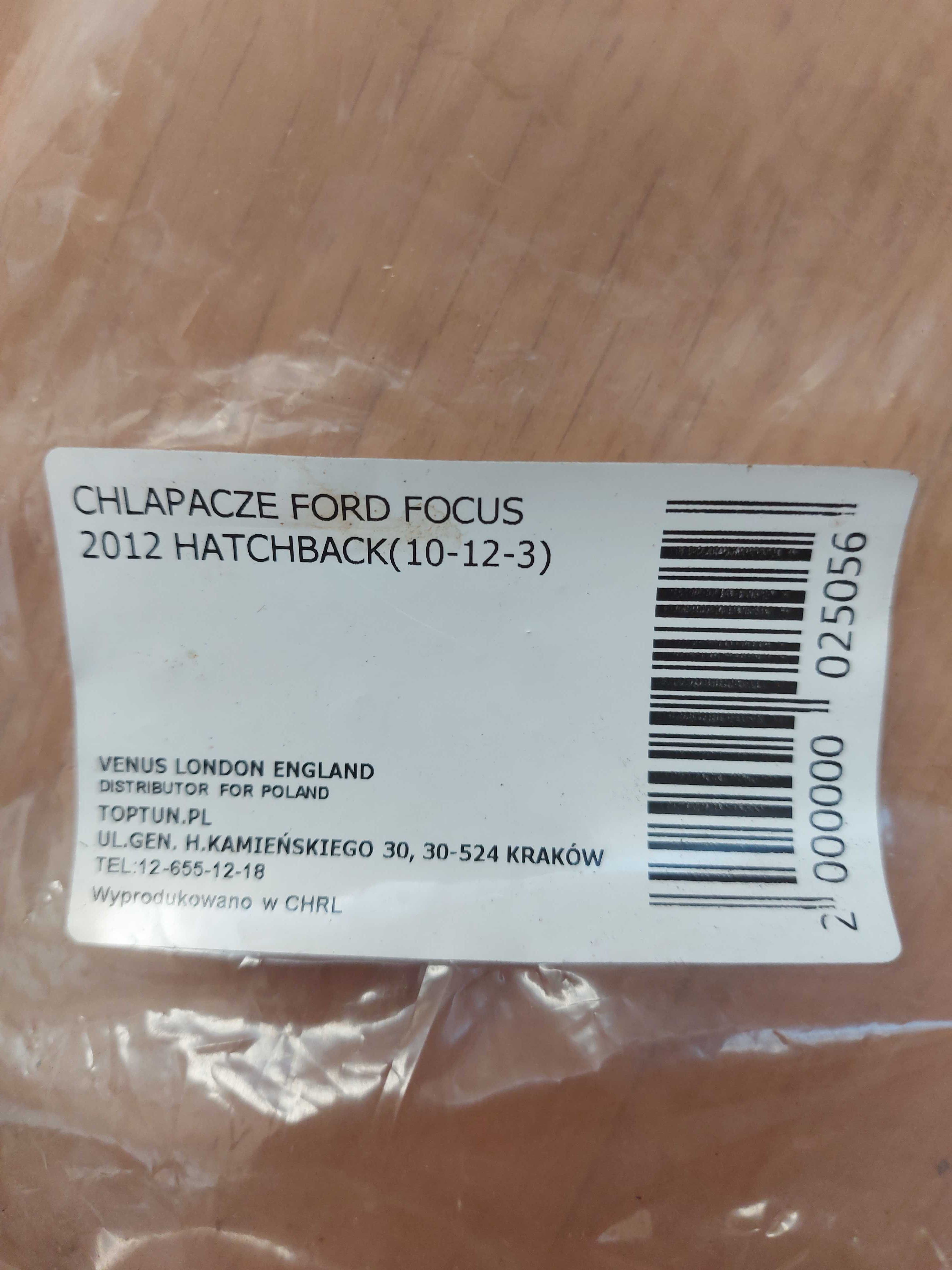 Chlapacze tylne  Ford Focus